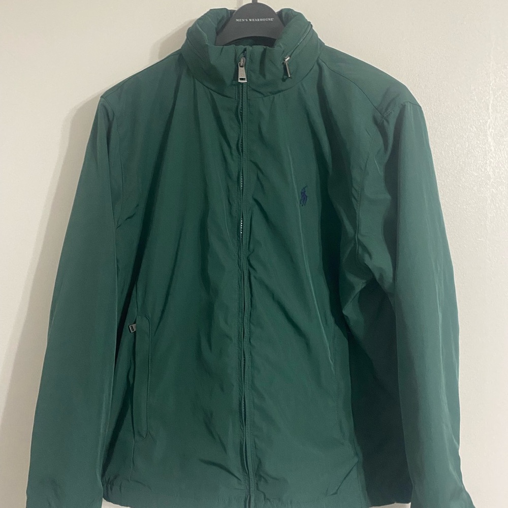 Polo Ralph Lauren Quilted inside Forest Green Jacket